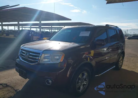 2012 Honda Pilot Ex-L from USA, damaged, VIN 5FNYF4H76CB057366